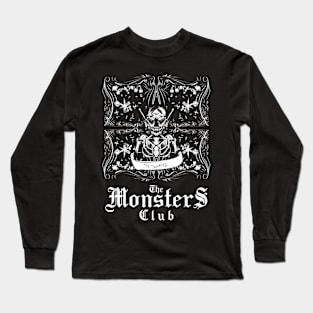 The Vampire - B&W Long Sleeve T-Shirt